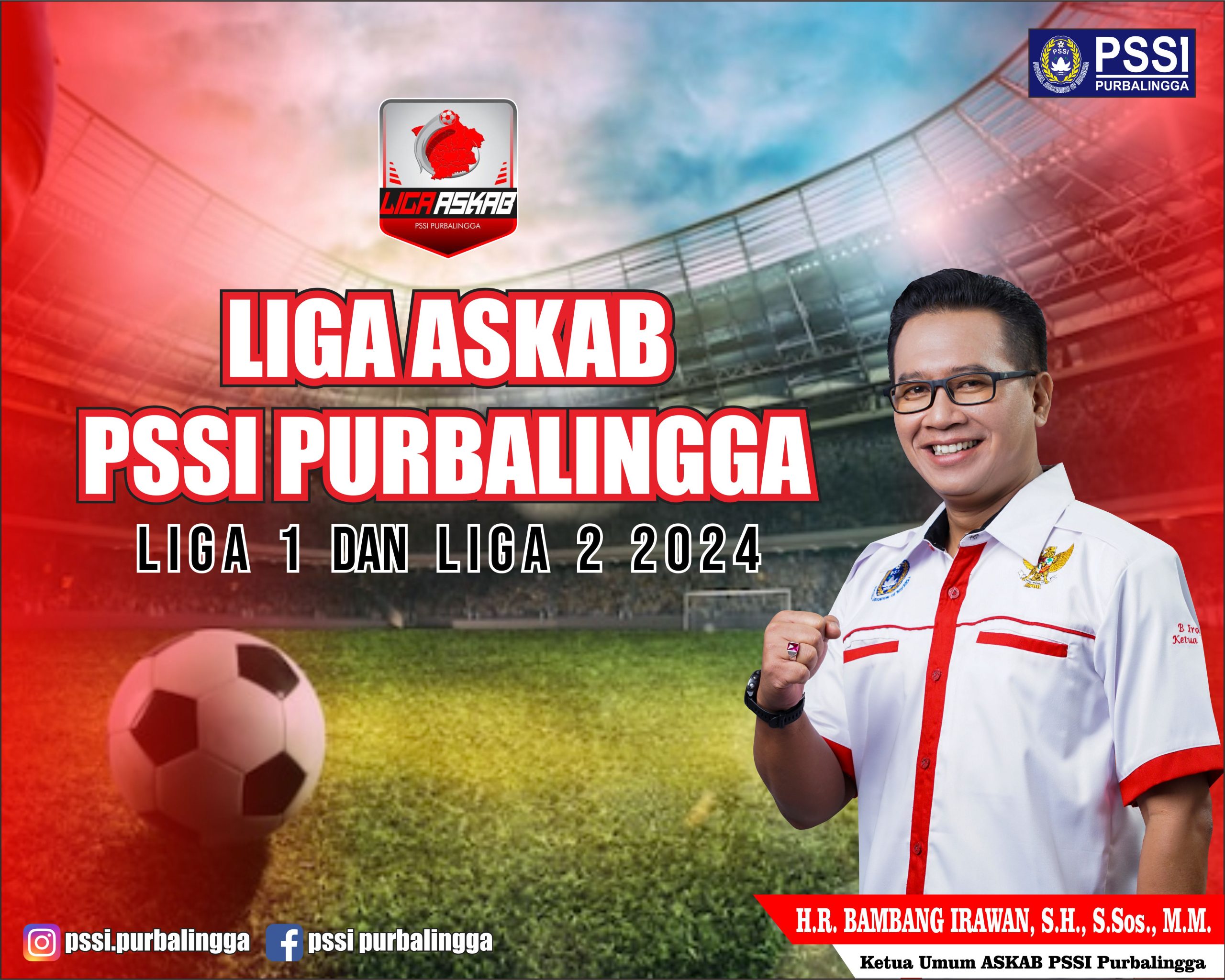 Bersiap ! Kompetisi Liga Askab PSSI Purbalingga 2024 kembali di gelar. Catat Jadwalnya.