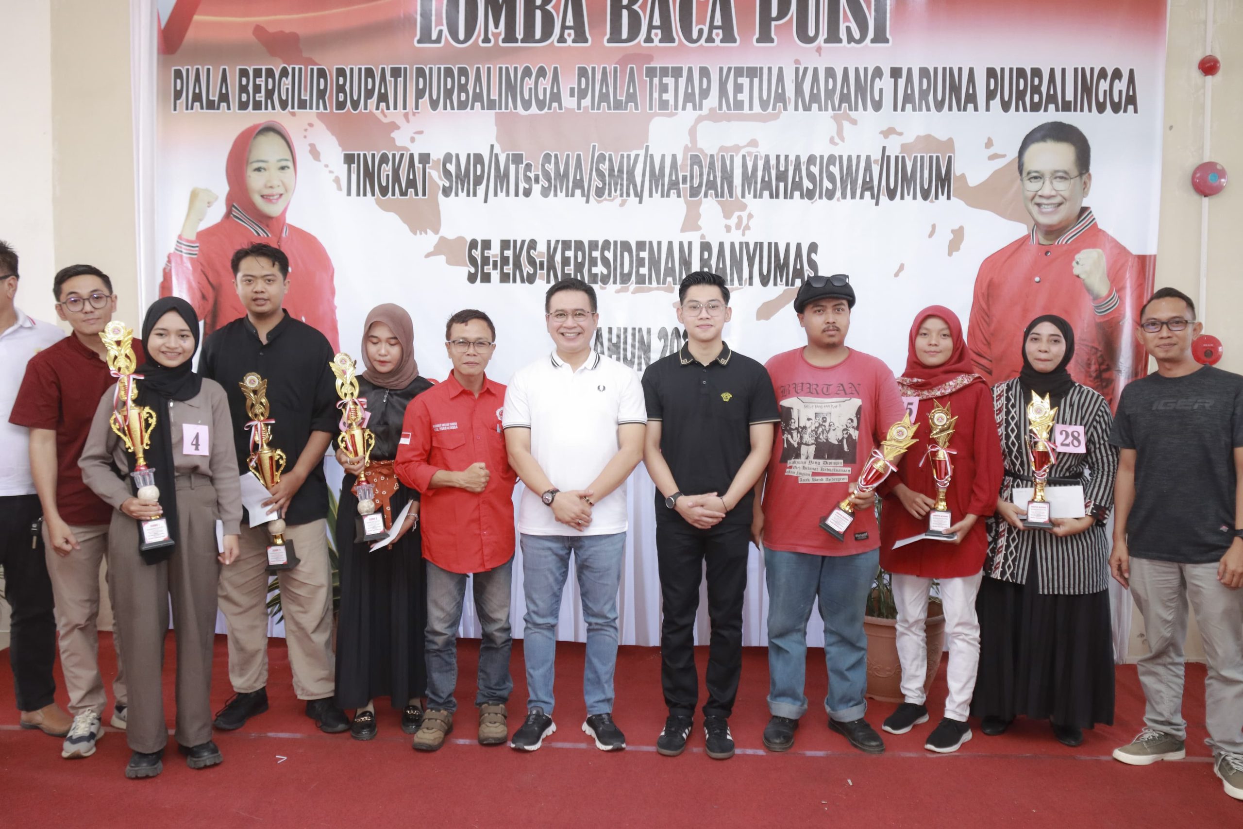 Ketua Karang Taruna Purbalingga Apresiasi Lomba Puisi, Begini Katanya