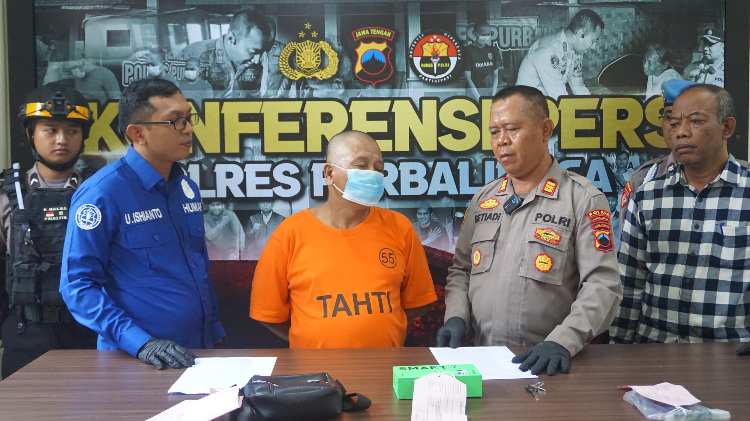 Curi HP Saat Konser Musik di Purbalingga, Residivis asal Banyumas Diamankan