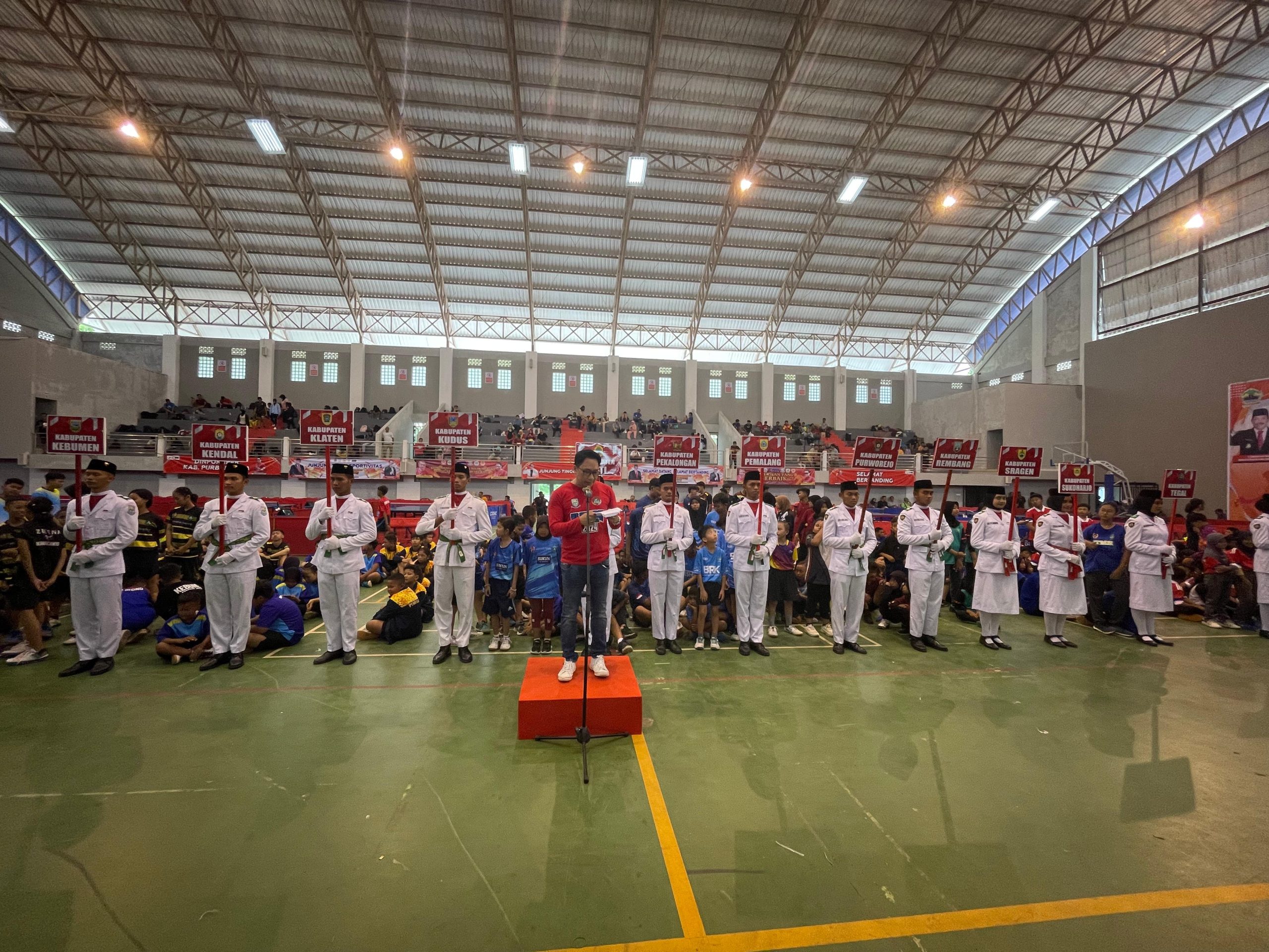 786 Atlet Ikuti Kejurprov Tenis Meja Piala Pj Gubernur Jateng Yang Digelar di Purbalingga