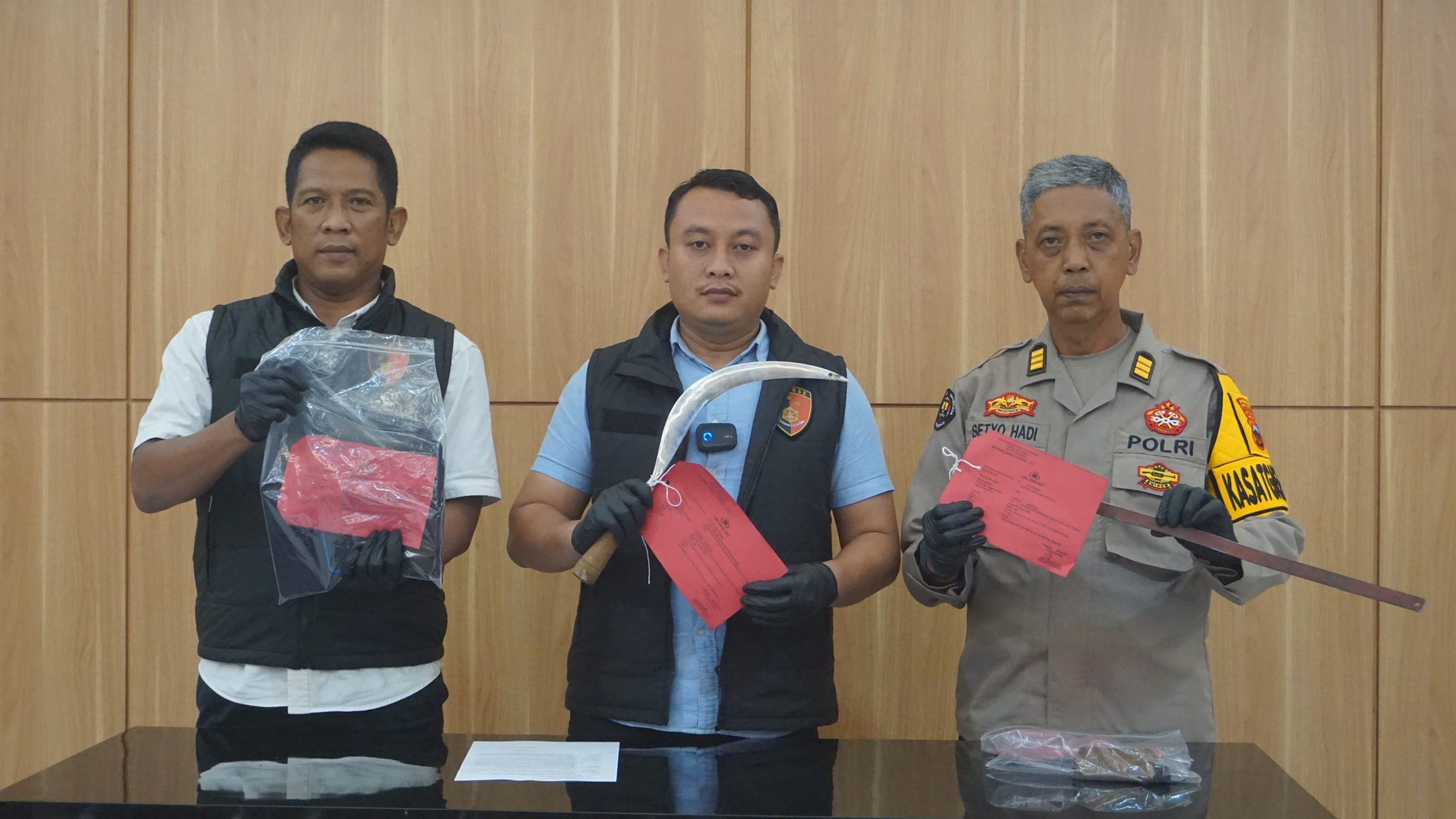Kembali Terjadi ! 8 Remaja Bawa Sajam dan Hendak Tawuran Diamankan Polres PurbaIingga