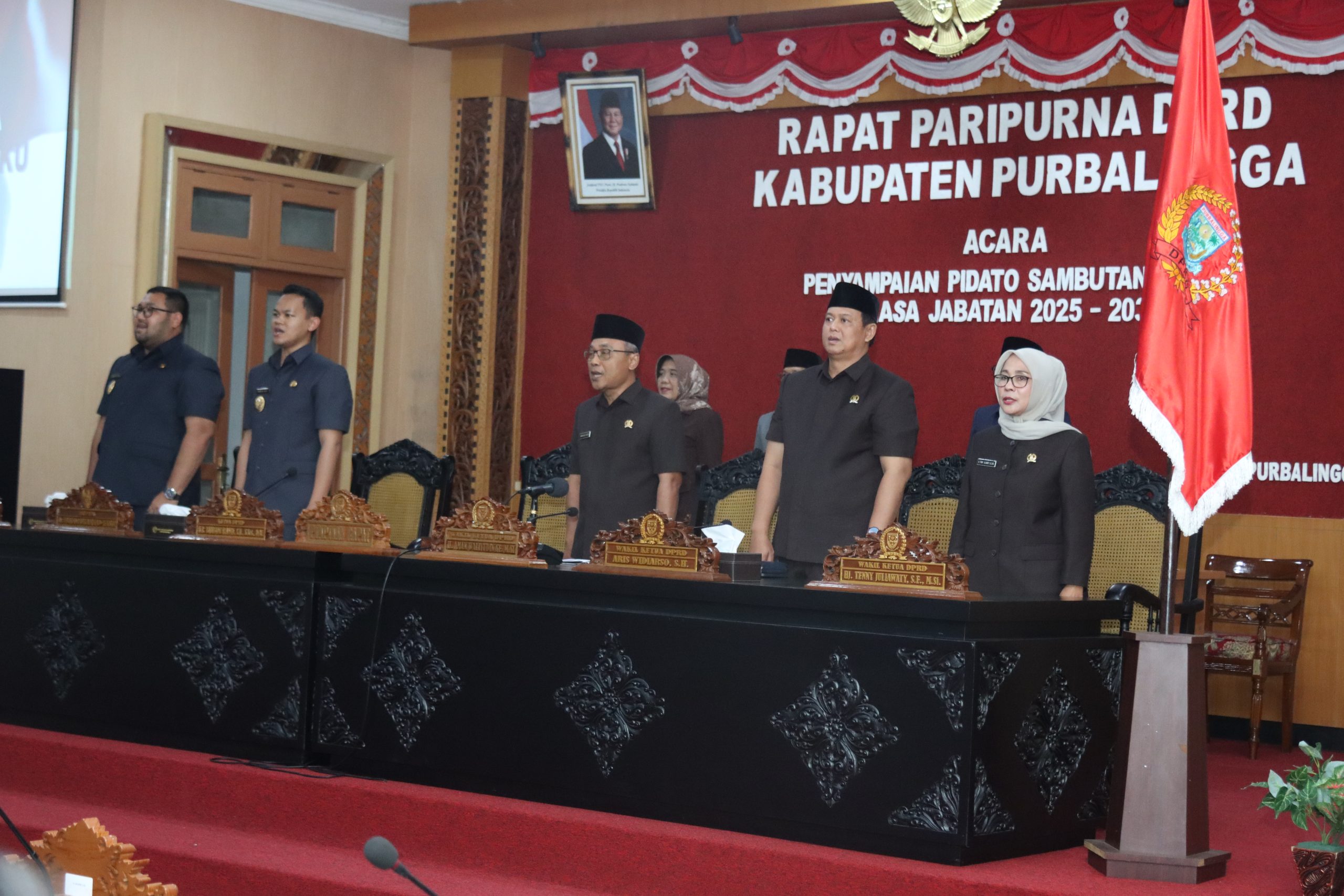Pidato Perdana Bupati Fahmi Di Rapat Paripurna DPRD Purbalingga