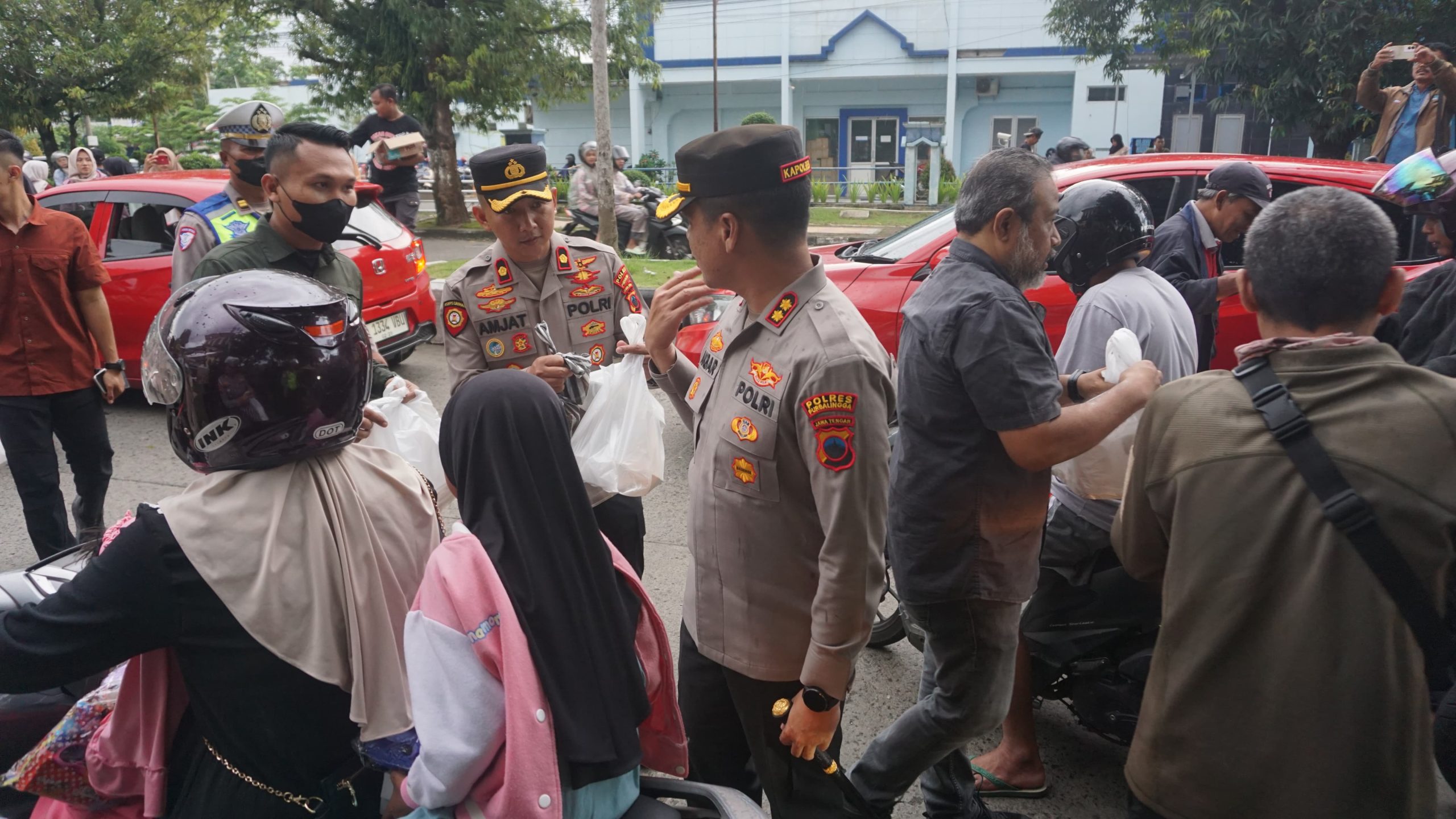 Polres Purbalingga Bersama Wartawan Jalin Sinergi Dengan Berbagi Takjil dan Buka Puasa bersama