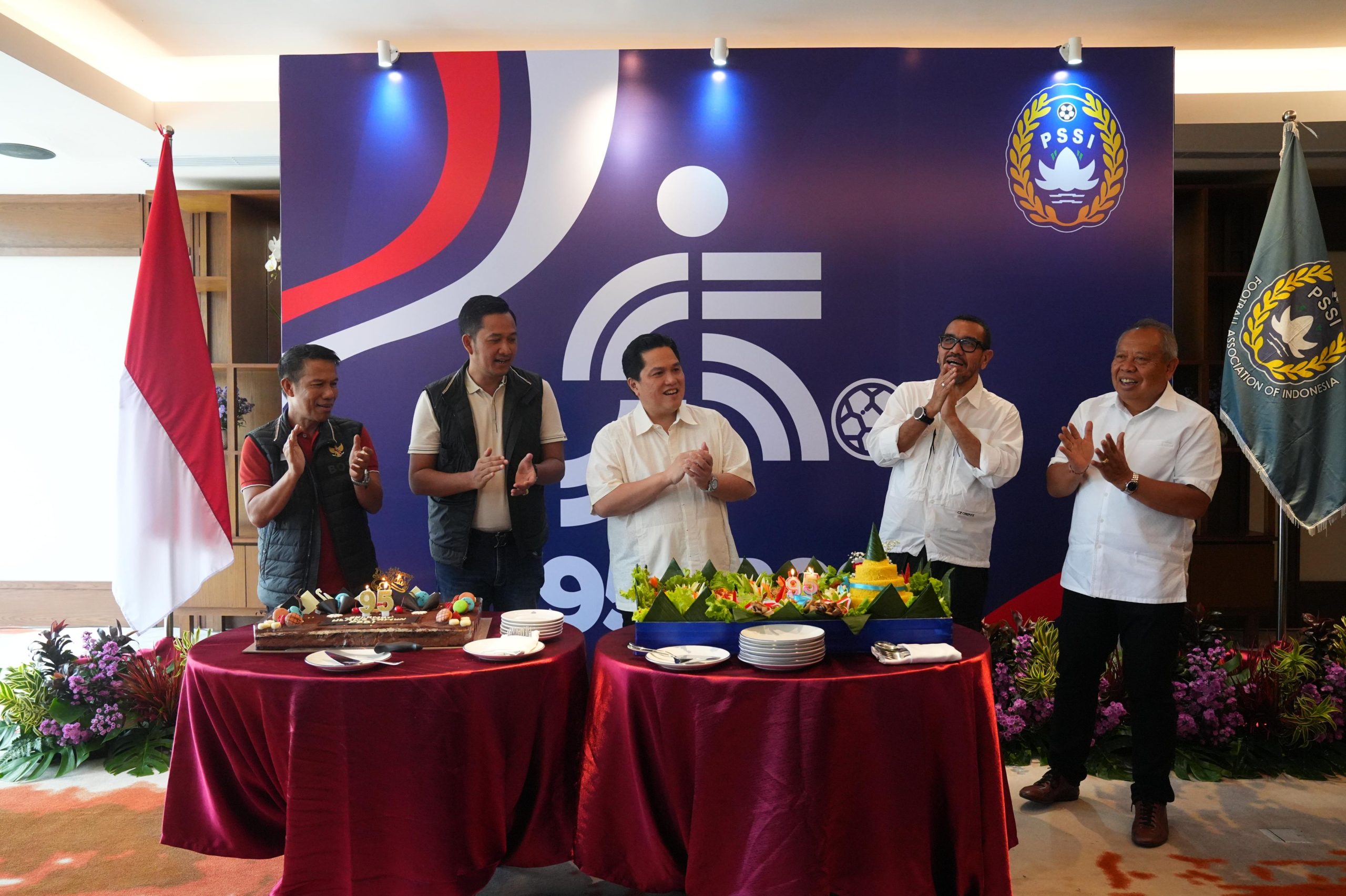 Erick Thohir Ajak Cetak Sejarah Baru Sepak Bola Indonesia di Momentum HUT PSSI ke-95