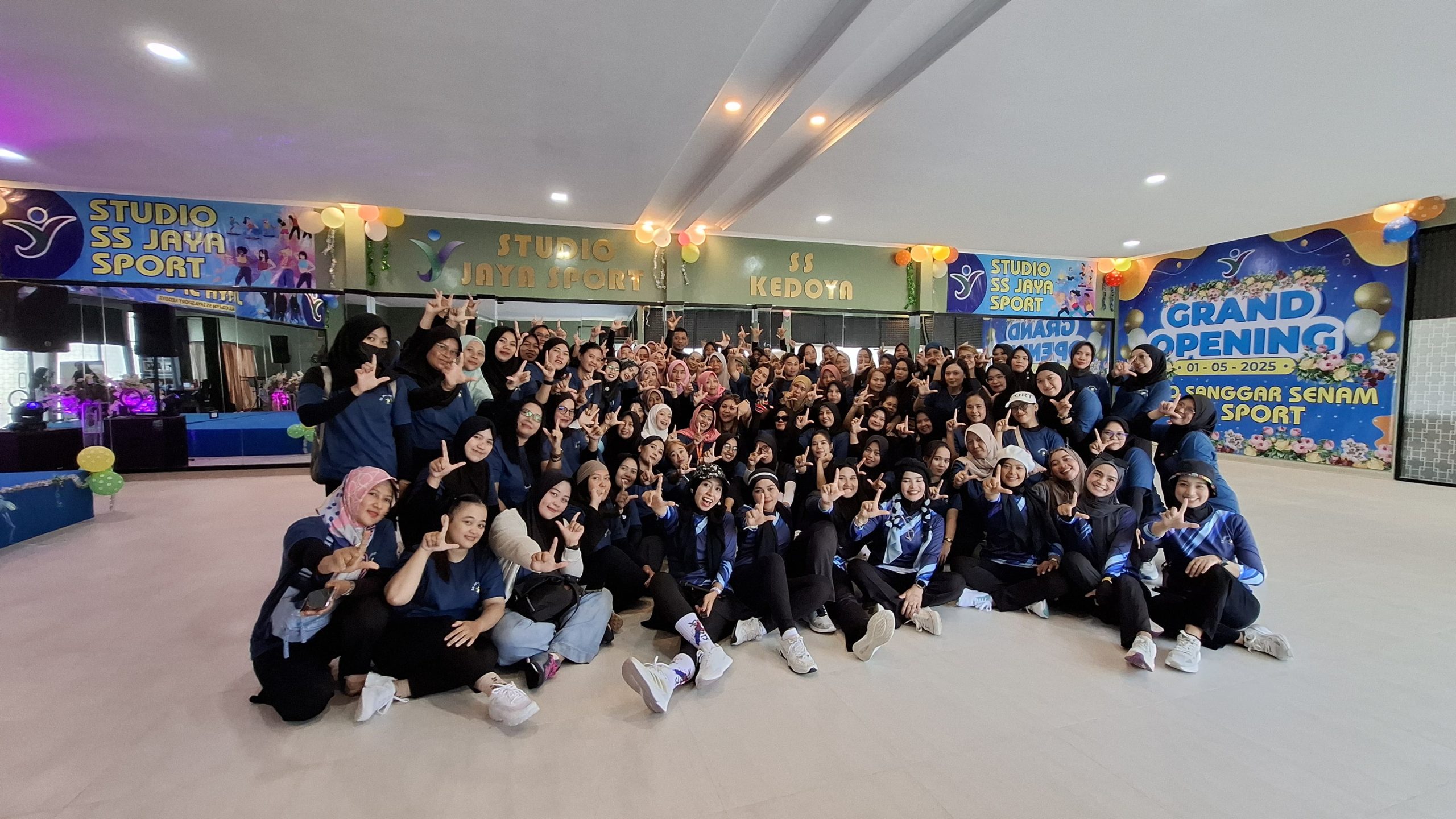 Sanggar Senam Jaya Sport Resmi Dibuka, Ini Harapan Ownernya