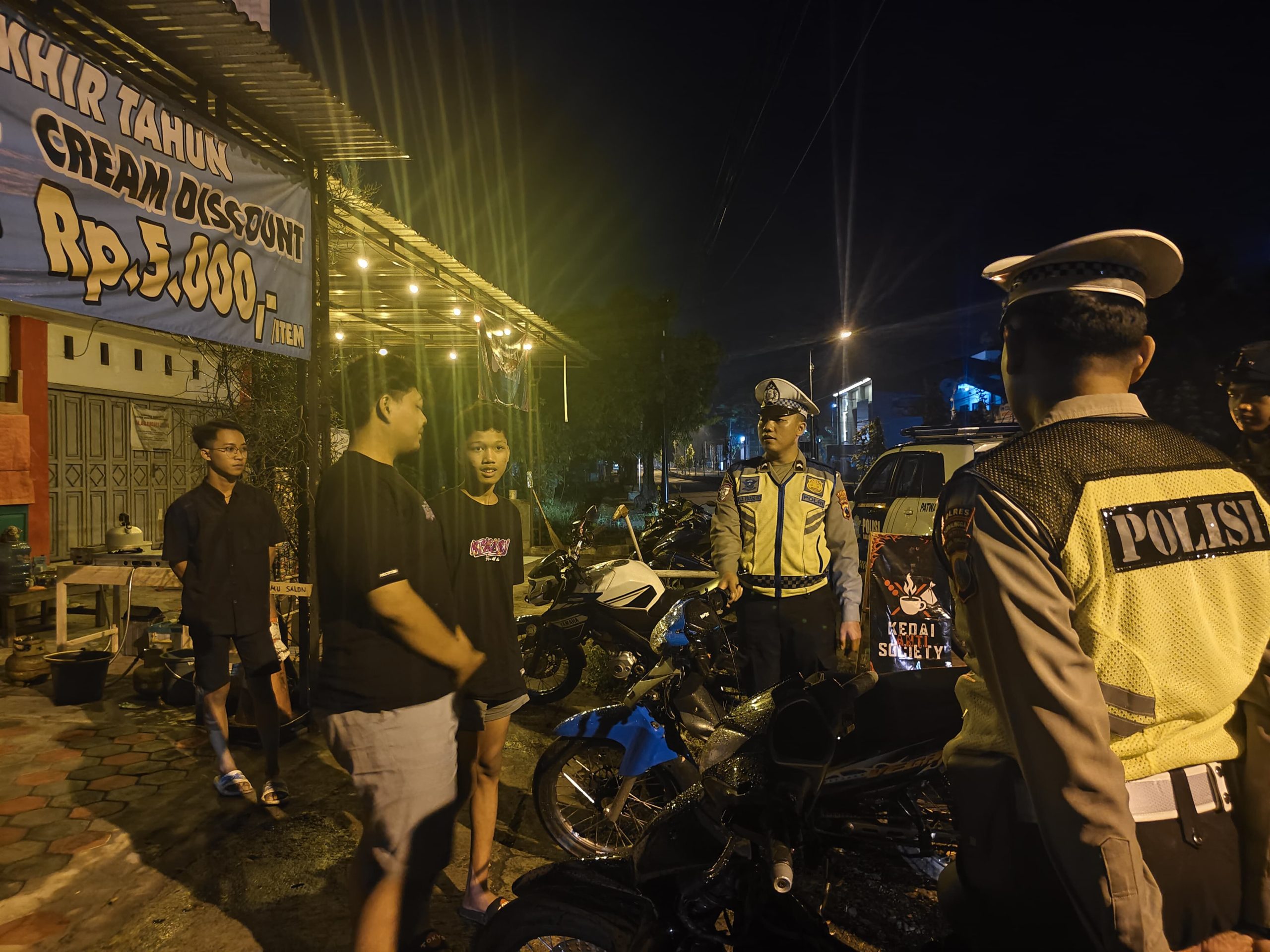 Cegah Premanisme Di Purbalingga, Polres Purbalingga Patroli dan Tindak Pelaku Balap Liar