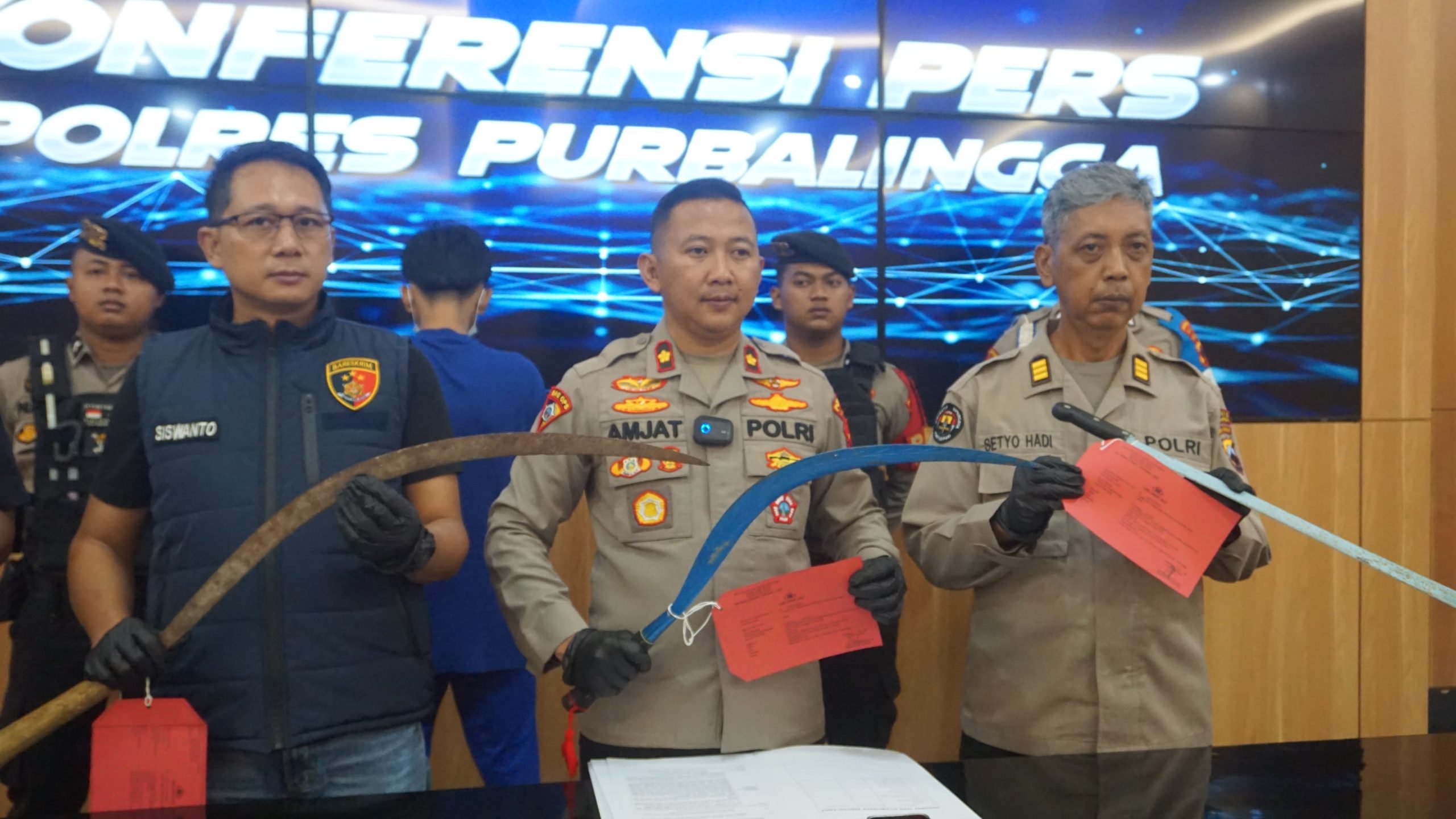 Hendak Tawuran 21 Remaja Diamankan Polres Purbalingga