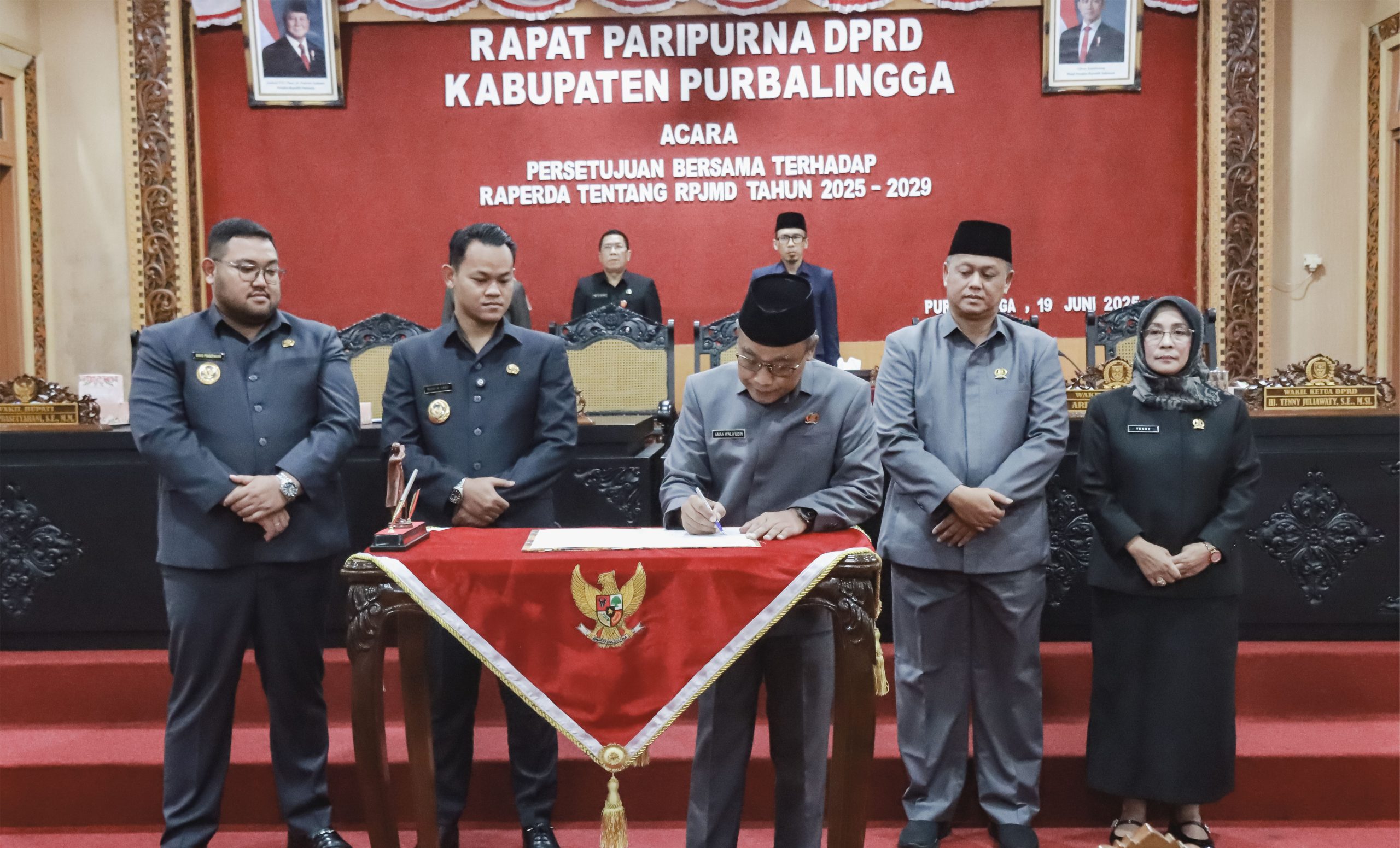 Sah! Bupati dan DPRD Purbalingga Setujui Bersama RPJMD Purbalingga 2025–2029
