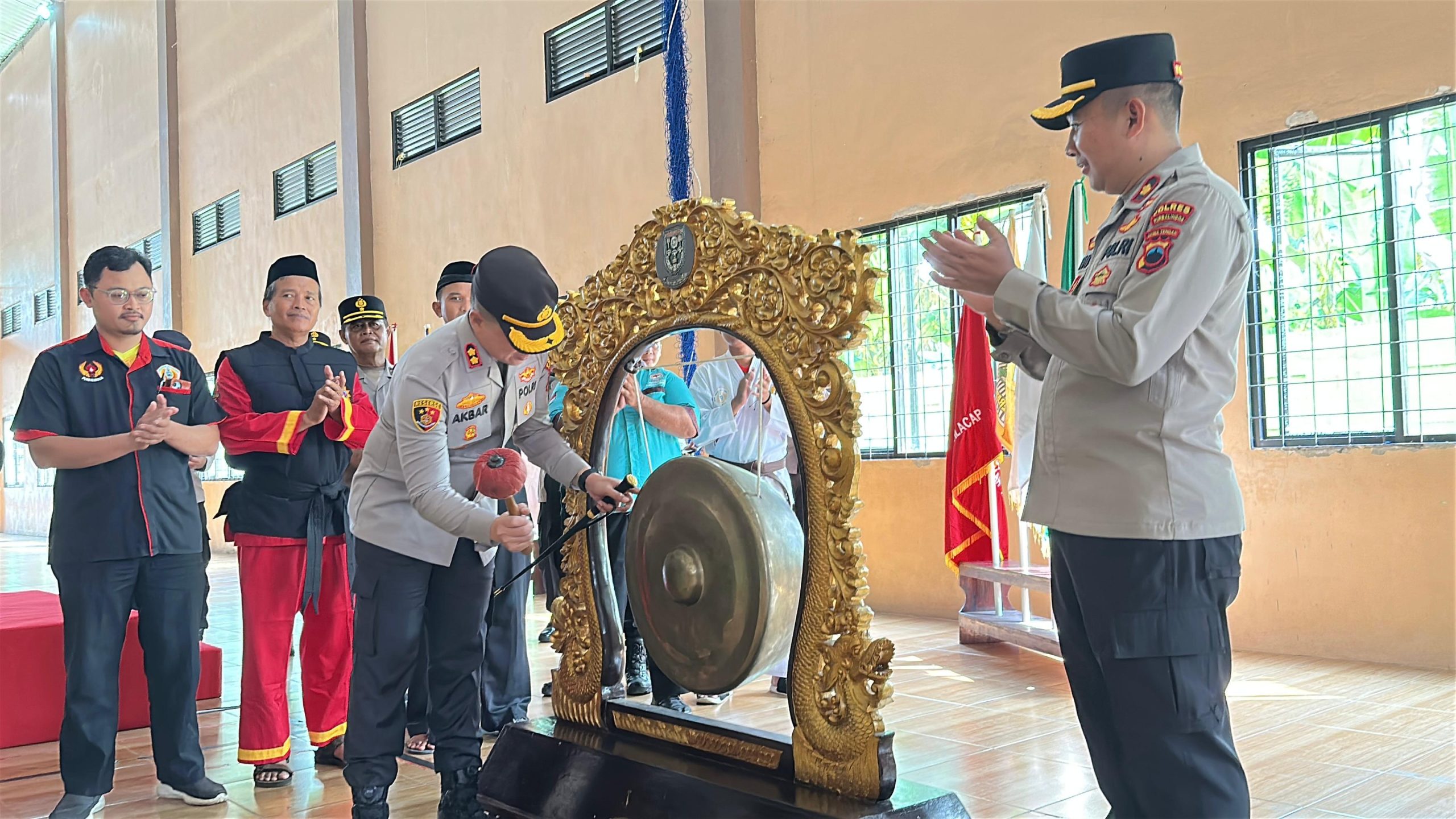 Polres Purbalingga Gelar Kejuaraan Pencak Silat Hari Bhayangkara Ke-79
