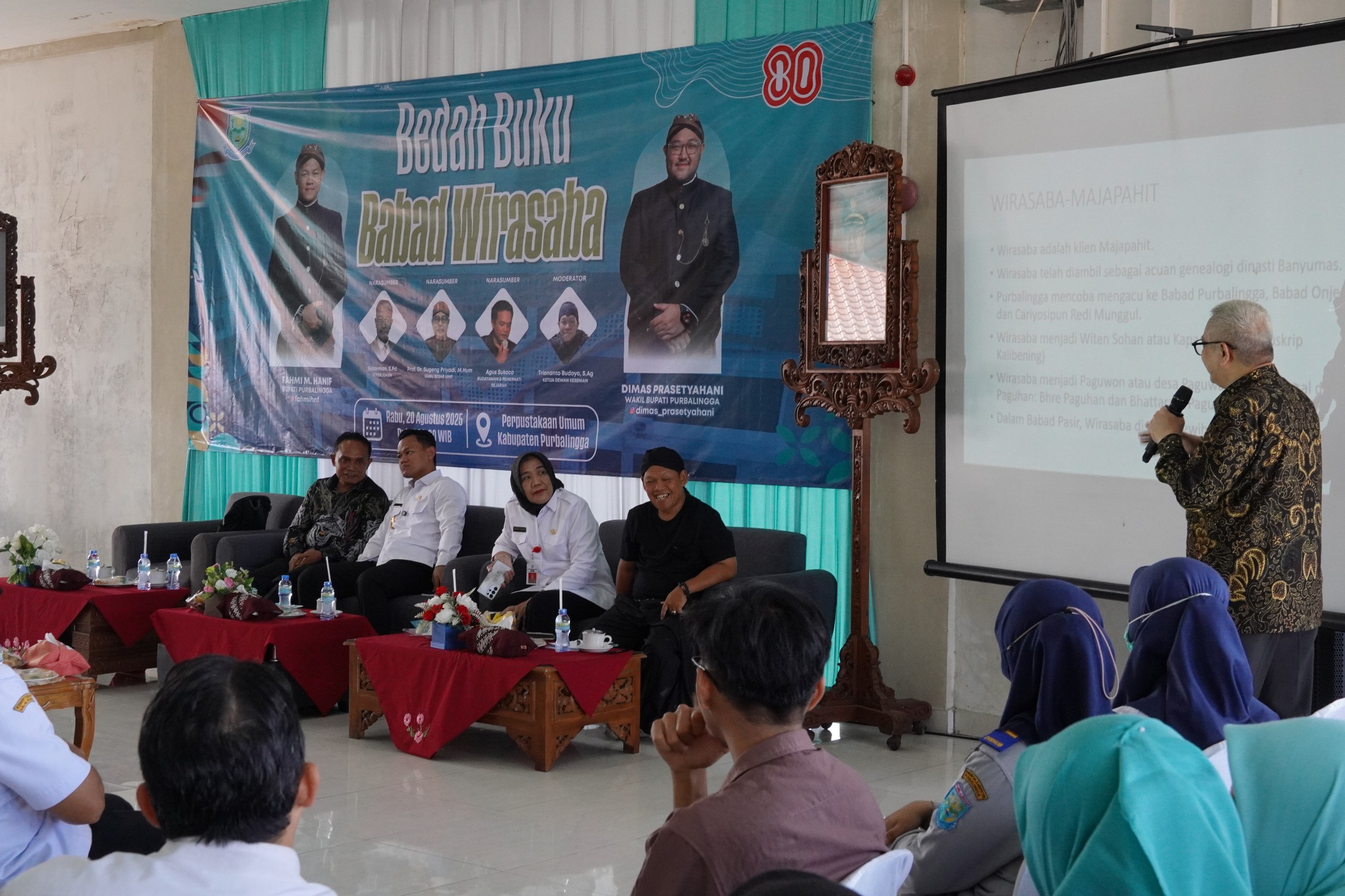 Bedah Buku Babad Wirasaba, Menggali Ulang Akar Sejarah dan Identitas Purbalingga