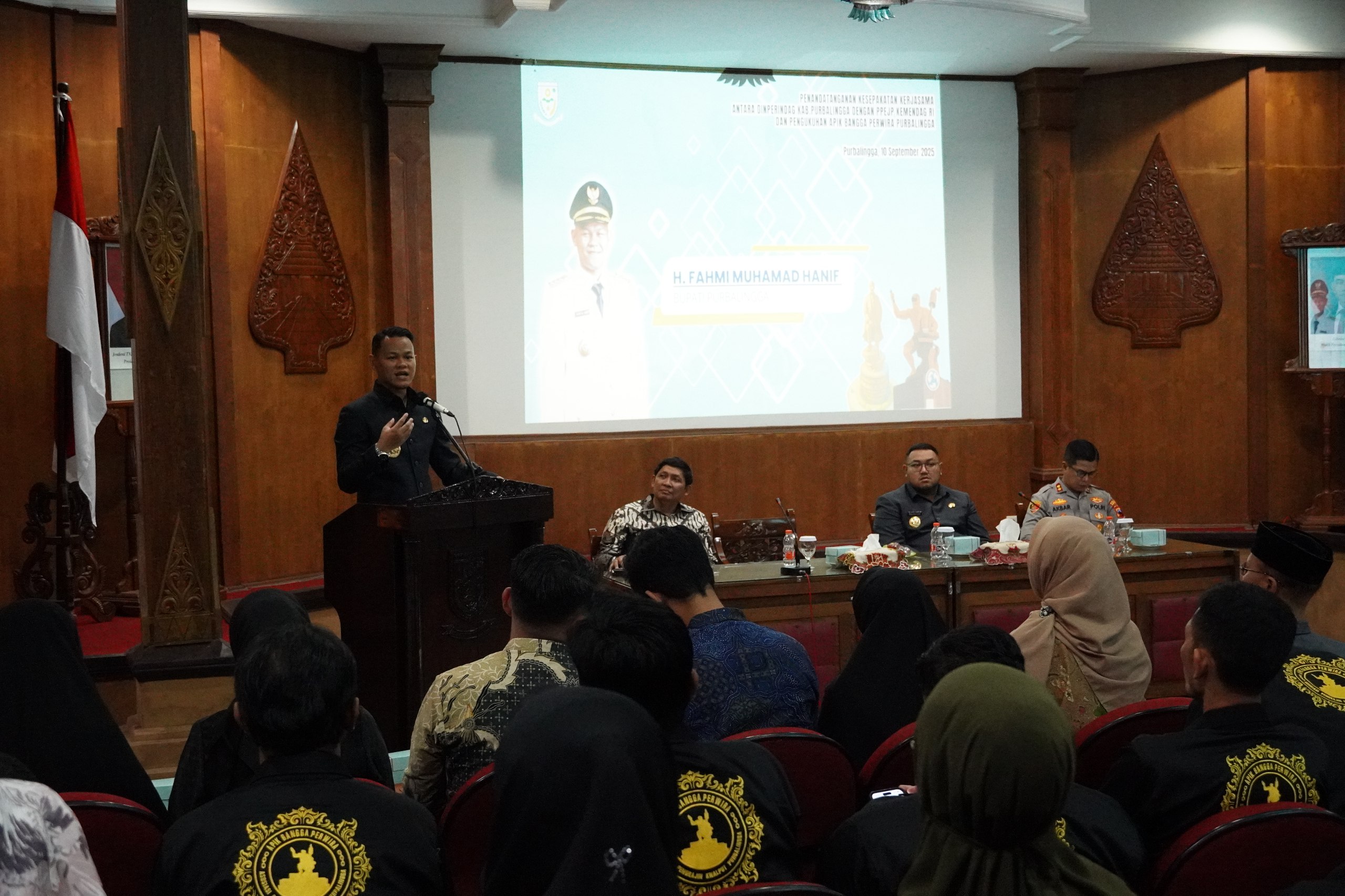 Pengurus Apik Bangga Dikukuhkan, Pemkab Purbalingga Dorong UMKM Naik Kelas dan Tembus Pasar Global
