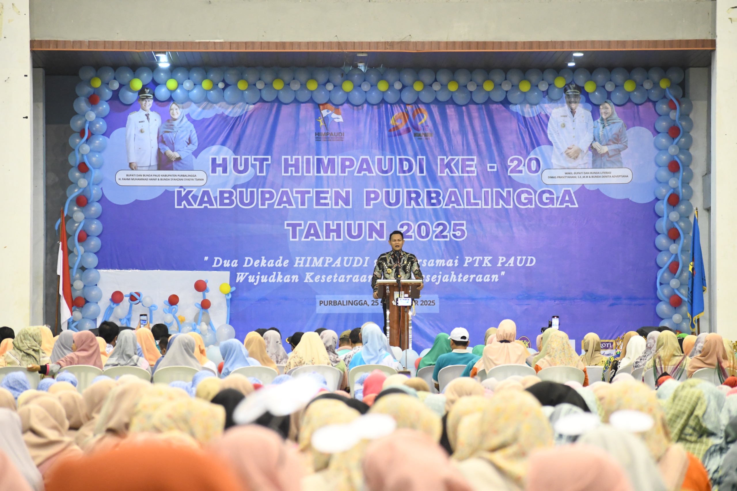 Bupati Fahmi Berkomitmen Tingkatkan Kesejahteraan Guru PAUD Purbalingga