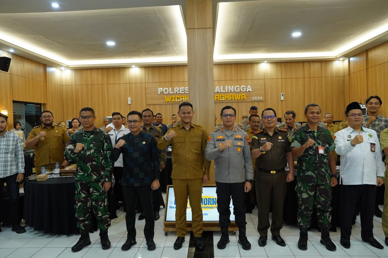 Polres Purbalingga Gelar Coffee Morning, Perkuat Sinergi Jaga Kondusivitas Daerah