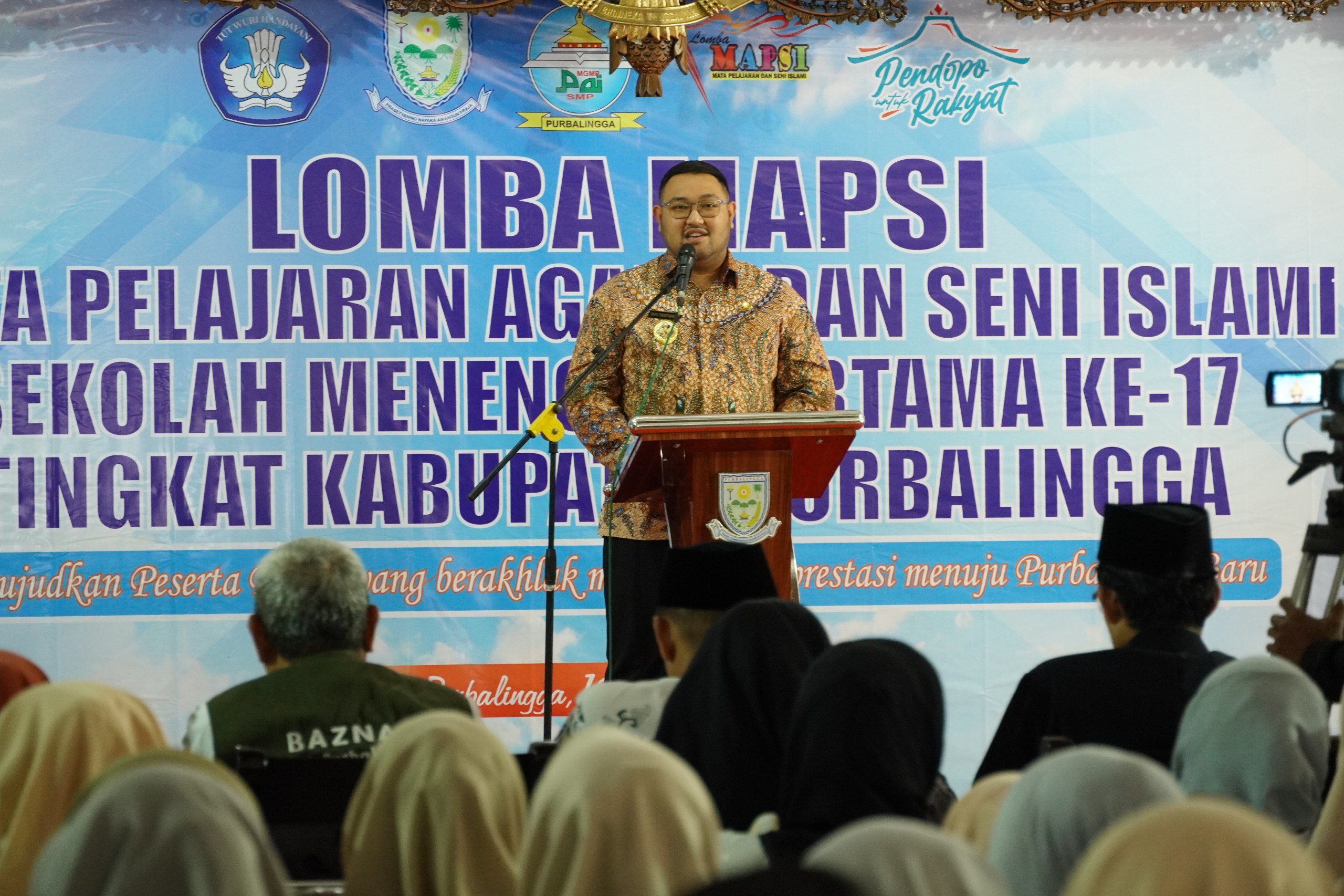 927 Siswa Ramaikan MAPSI SMP ke-17, Wabup Dimas Dorong Generasi Islami dan Berakhlak
