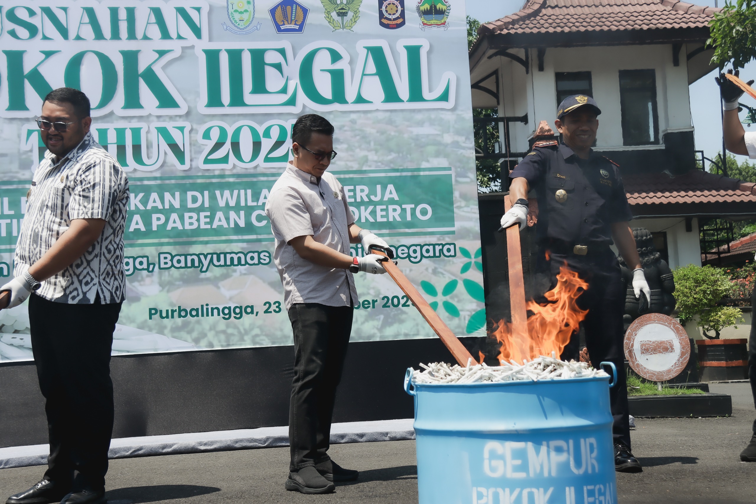 Ketua DPRD Purbalingga Dukung Gerakan Gempur Rokok Ilegal
