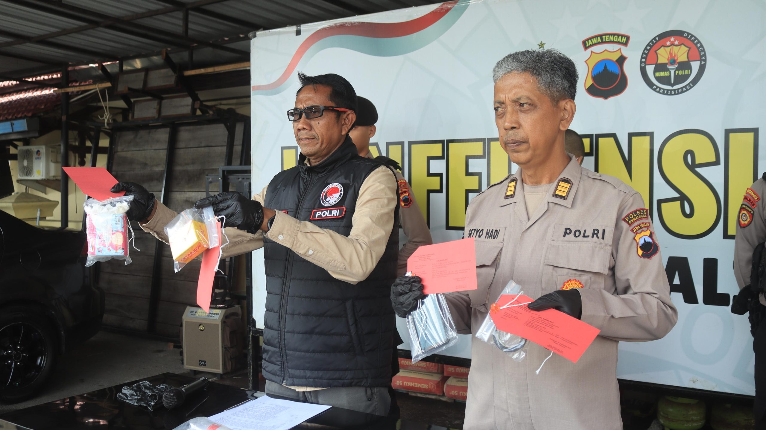 Edarkan Sabu, Warga Banjarnegara Ditangkap Satresnarkoba Polres Purbalingga