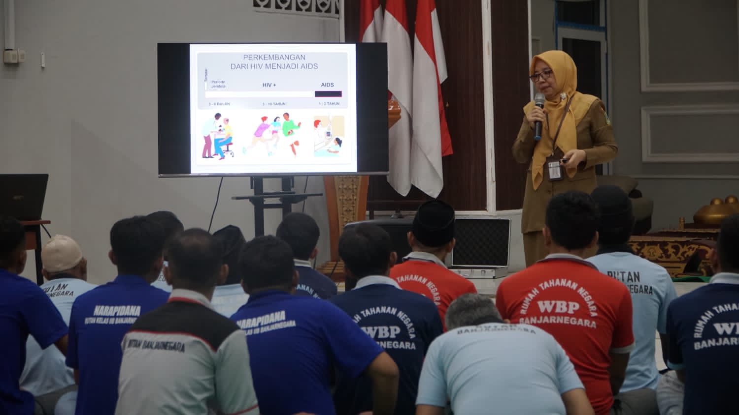 Belajar Sehat dari Balik Tembok Rutan, Warga Binaan Banjarnegara Dapat Edukasi Pencegahan HIV/AIDS