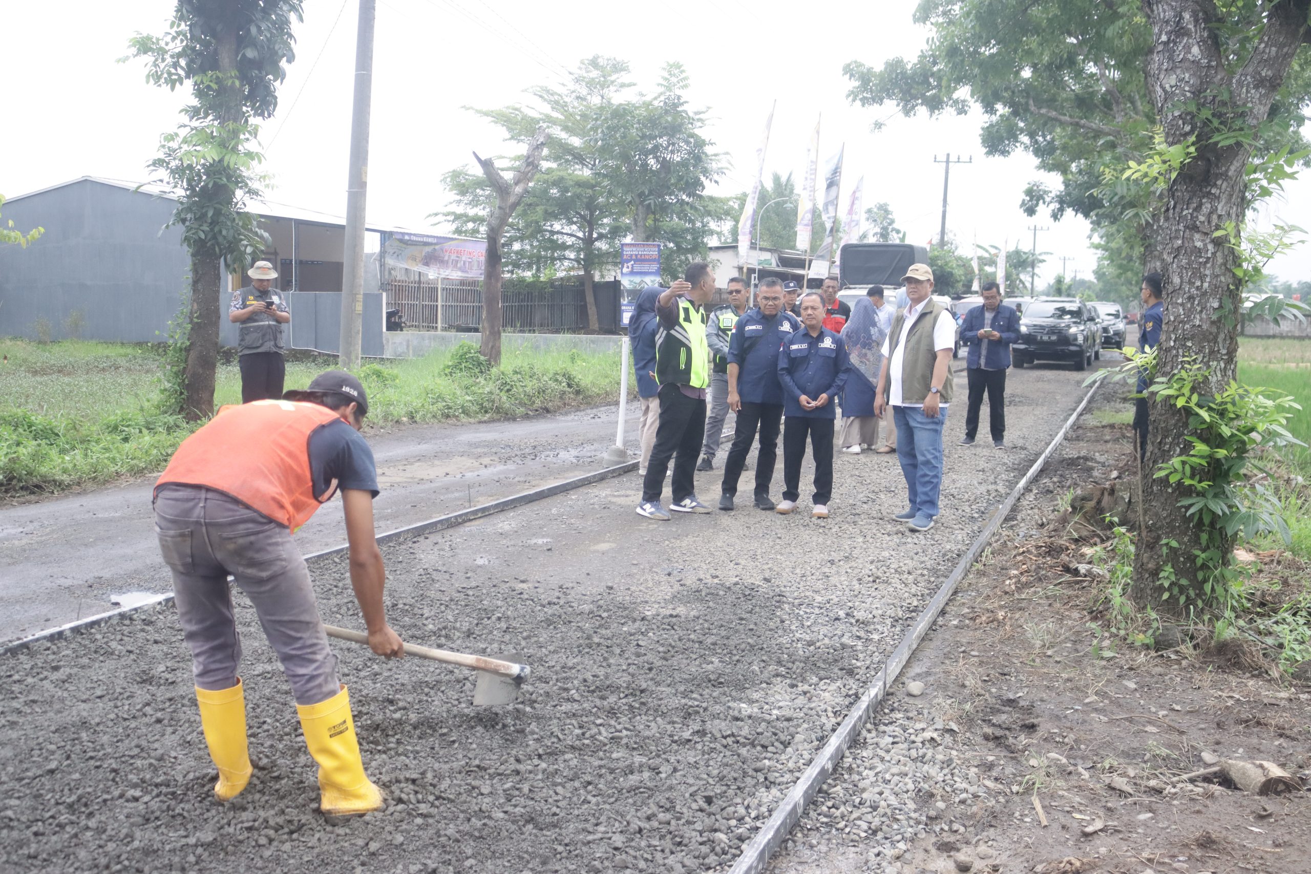 Komisi IV DPRD Purbalingga Tinjau Empat Lokasi Proyek Jalan Program “Alus Dalane”